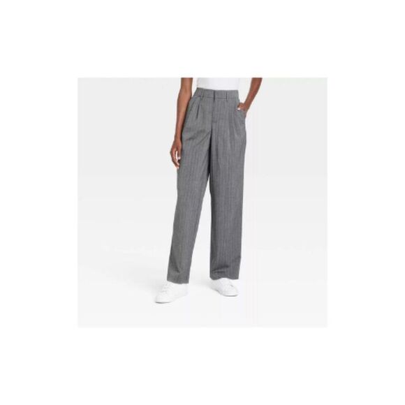 Women's High Rise Regular Fit Pleat-Front Lightweight A new day Small - Picture 1 of 5